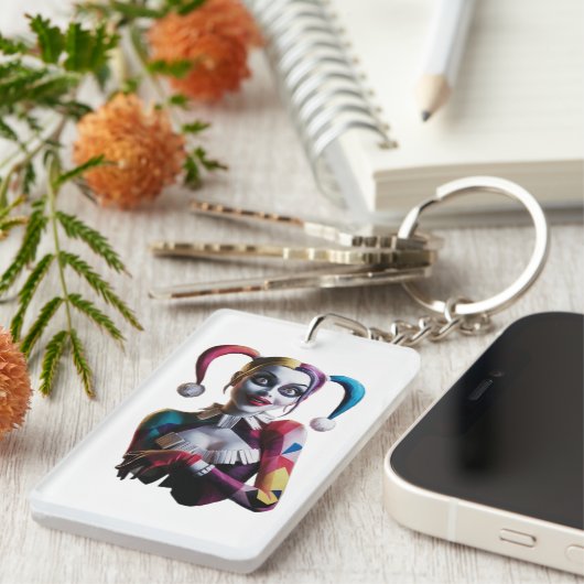 artistiek sleutelhanger (Voorkant Rechts)