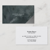 Artistiek Staalaccent 5 Visitekaartje (Voorkant / Achterkant)