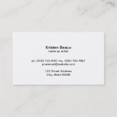 Artistiek Staalaccent 5 Visitekaartje (Achterkant)