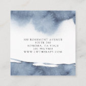 artistiek therapeut vierkante visitekaartje (Achterkant)