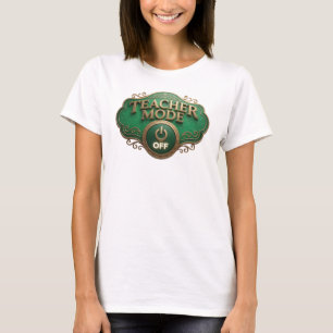Artistiek Turquoise LEREN UITGESCHAKELD Kunst Ontw T-shirt