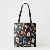Artistiek Universe: Whimsical Art Supplies Tote Bag (Voorkant)