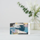  artistiek Visitekaartje schilderen (Staand voorkant)