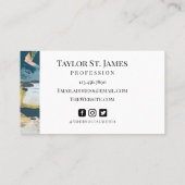  artistiek Visitekaartje schilderen (Achterkant)