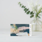  artistiek Visitekaartje schilderen (Staand voorkant)