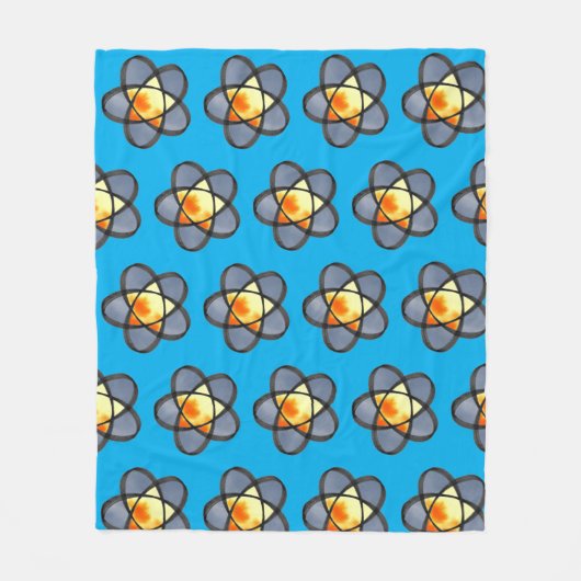 artistiek vlies fleece deken (Voorkant)