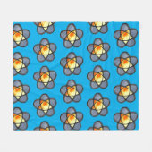 artistiek vlies fleece deken (Voorkant (Horizontaal))