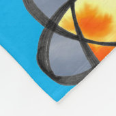 artistiek vlies fleece deken (Hoek)