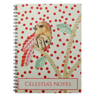 Artistiek Vogel Thema Journaal Notitieboek