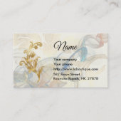 Artistiek Volute Visitekaartje (Voorkant)