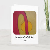 Artistiek Wenskaart! Kaart (Achterkant)