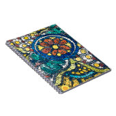 Artistiek Zuidwestelijk Aardewerk Kleurrijk Uniek Notitieboek (Rechterzijde)