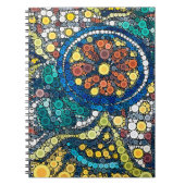 Artistiek Zuidwestelijk Aardewerk Kleurrijk Uniek Notitieboek (Voorkant)