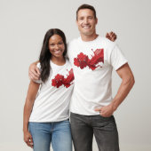 Artistieke ABSTRACTE BLOEM Mode Kunst T-shirt (Unisex)