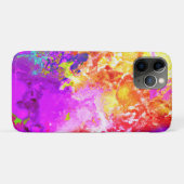 Artistieke Abstracte Kleurexplosies Case-Mate iPhone Case (Achterkant (horizontaal))