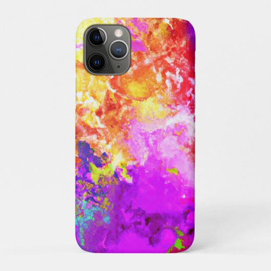 Artistieke Abstracte Kleurexplosies Case-Mate iPhone Case (Achterkant)