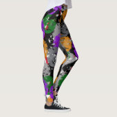 Artistieke abstracte vormen leggings (Rechts)