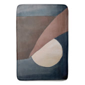 Artistieke abstracte waterverf schilderij badmat (Voorkant Verticaal)