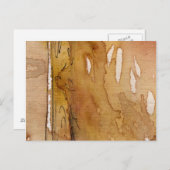 Artistieke achtergrond waterverf briefkaart (Voorkant / Achterkant)