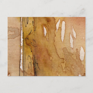 Artistieke achtergrond waterverf briefkaart