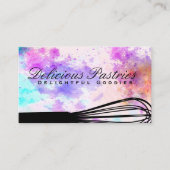 Artistieke achtergrond Whisky Visitekaartje (Voorkant)