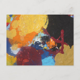 Artistieke anarchie briefkaart