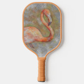 Artistieke Animal Flamingo Pickleball Paddle (Achterkant)