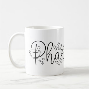 Artistieke Apotheker Typografie Mok