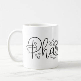 Artistieke Apotheker Typografie Mok