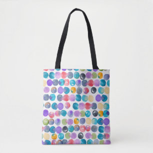 Artistieke Aquarel Boodschappentas – Modern Abstra Tote Bag