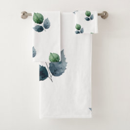 Artistieke Aquarel Botanische Bad Handdoek
