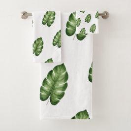 Artistieke Aquarel Botanische Bad Handdoek