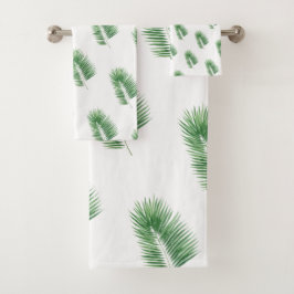 Artistieke Aquarel Botanische Bad Handdoek