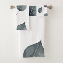 Artistieke Aquarel Botanische Bad Handdoek