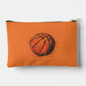 Artistieke Basketbal Sport Custom Kinderen Etui (Achterkant)