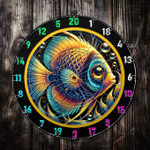 Artistieke Betta Bliss Dartboard Design Dartbord