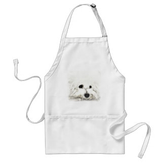 Artistieke Bichon spp. Standaard Schort