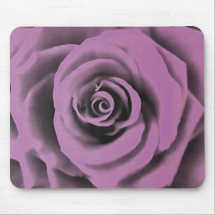 Artistieke Big Dark Lavender Roos Muismat