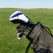 Artistieke Blauwe Vogelboom Zwaluw Golfheadcover (Insitu)