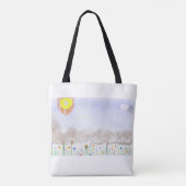 Artistieke boodschappentas! tote bag (Achterkant)
