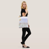 Artistieke boodschappentas! tote bag (Op model)