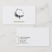 artistieke boom visitekaartje (Voorkant / Achterkant)