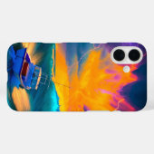 Artistieke boot telefoonhoesjes Case-Mate iPhone case (Achterkant (horizontaal))