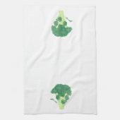 Artistieke broccoli keukenhanddoeken (Verticaal)
