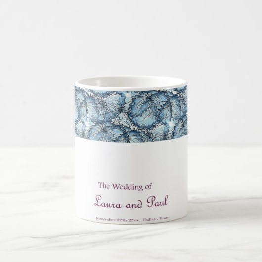 Artistieke bruiloft Mok (Center)