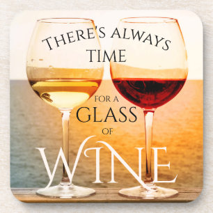 Artistieke Cheers Ocean and Wine Onderzetters