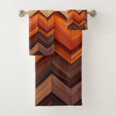 Artistieke Chevron Bad Handdoek (Insitu)