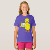 Artistieke Chick T-shirt (Voorkant volledig)
