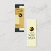 Artistieke Columnar Building Blocks CEO Founder Mini Visitekaartje (Voorkant / Achterkant)