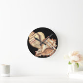 Artistieke Conch Shells Ronde Klok (Huis)